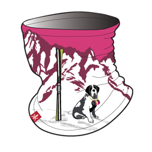 Gondola Illustrated Neck Gaiter
