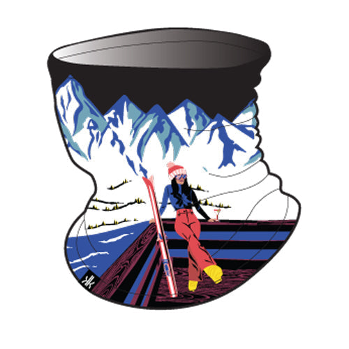 Bernie Illustrated Neck Gaiter