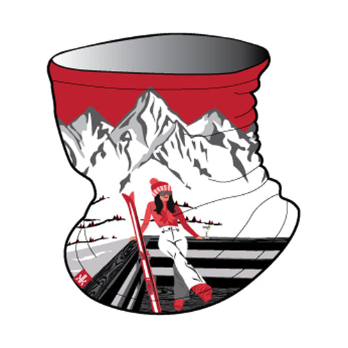 Apres Anyone Illustrated Neck Gaiter