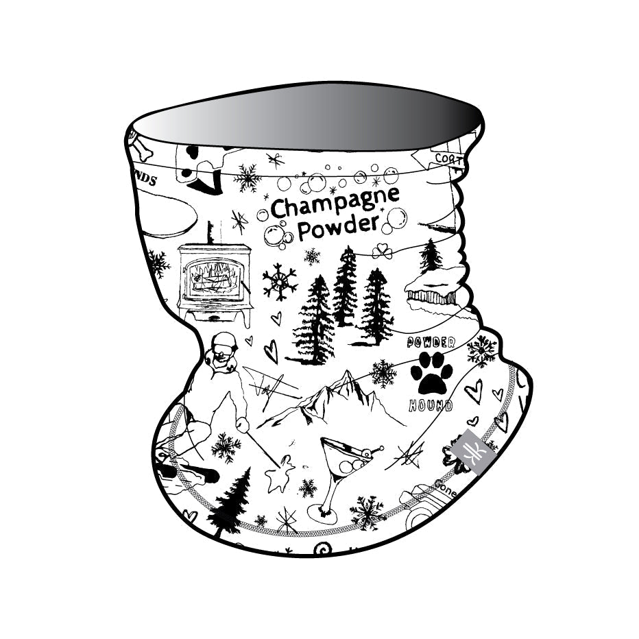Apres Anyone Illustrated Neck Gaiter