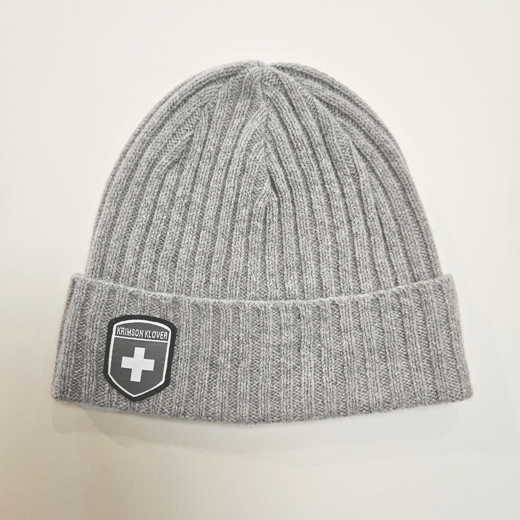Cashmere Beanie with Patch – Krimson Klover display picture 1