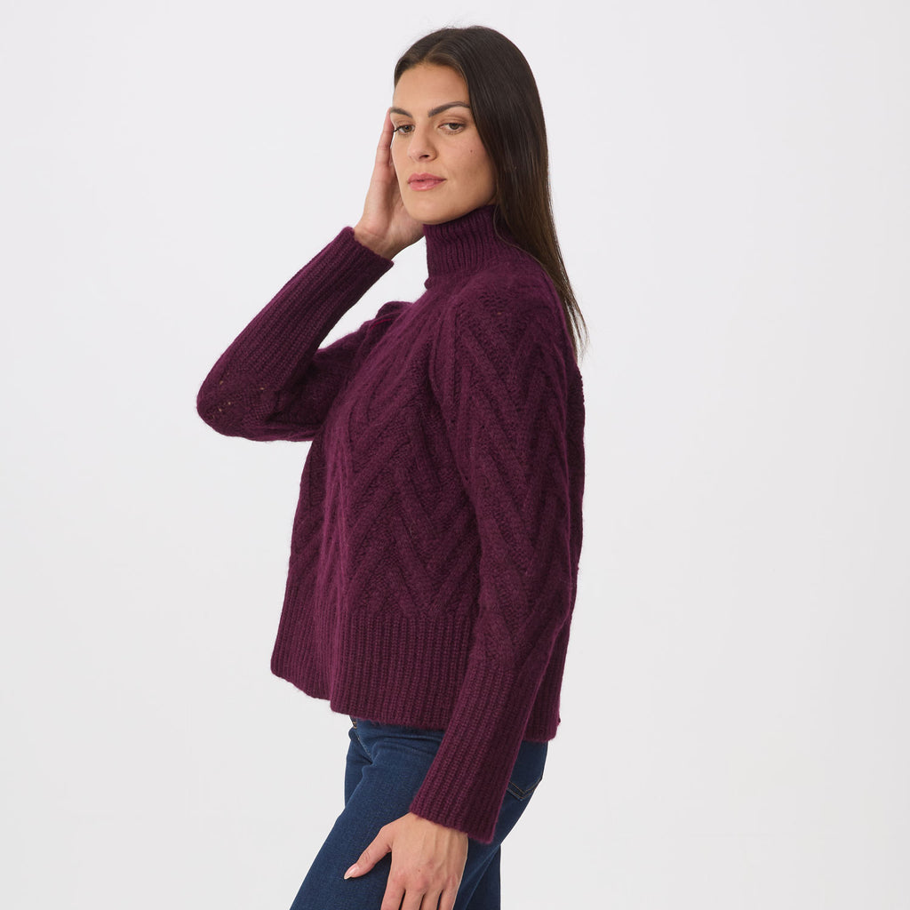 Chloe Mock Neck