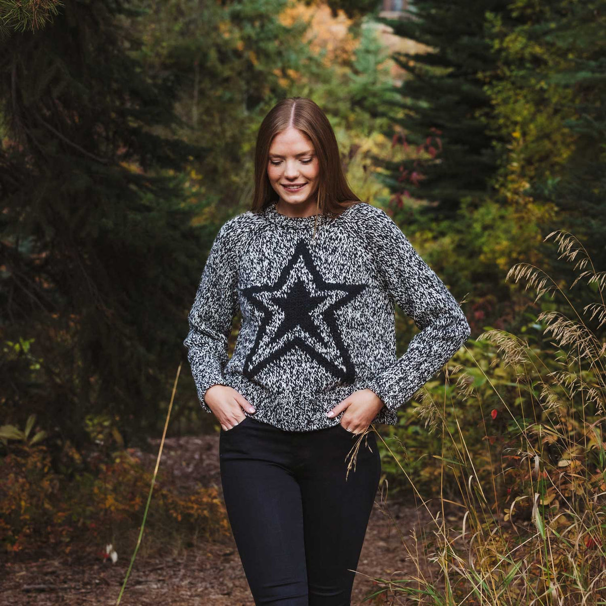 Star Crew Neck