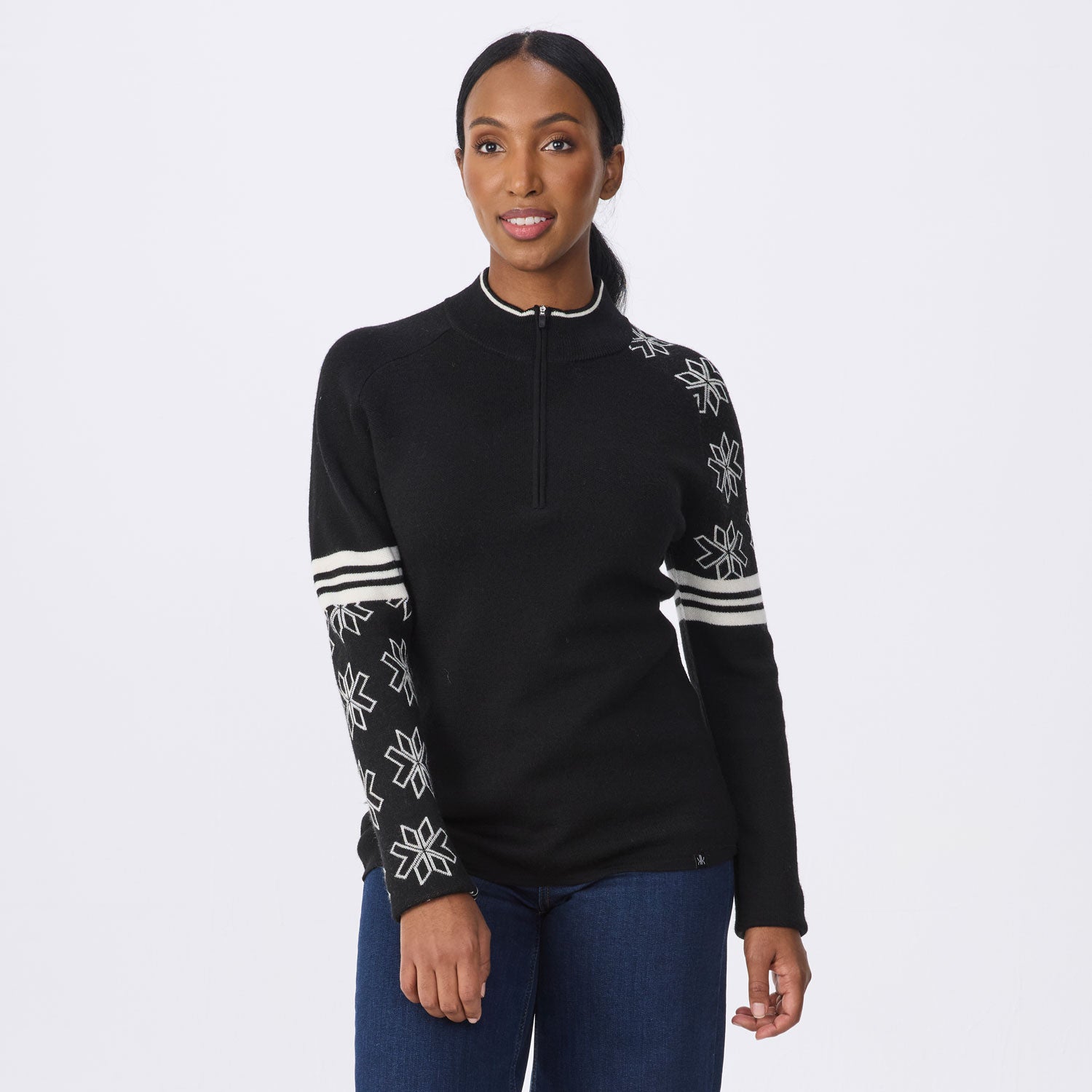 Snowdrift Zip Neck