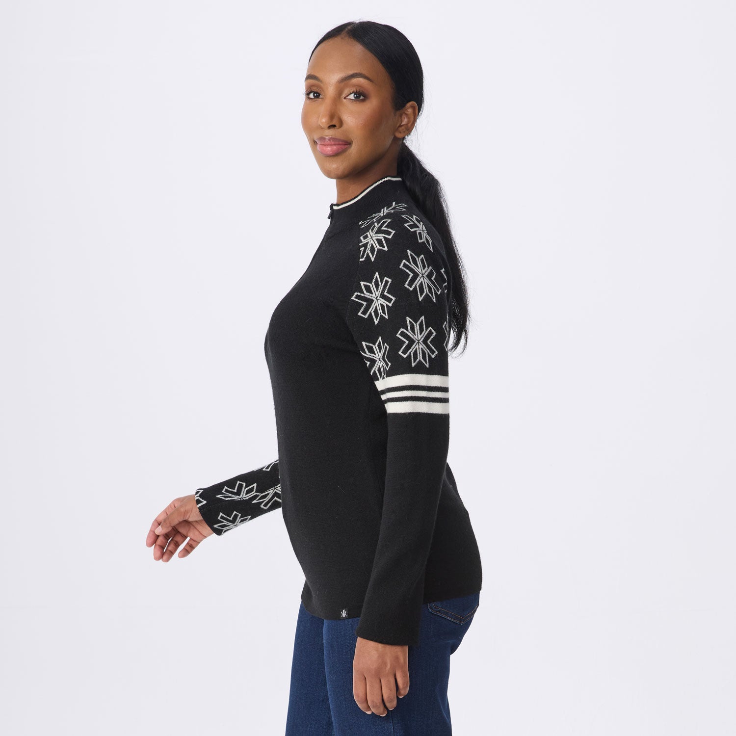 Snowdrift Zip Neck