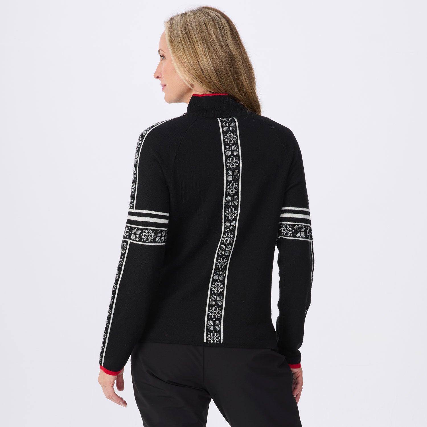 Glacier Zip Neck Sweater