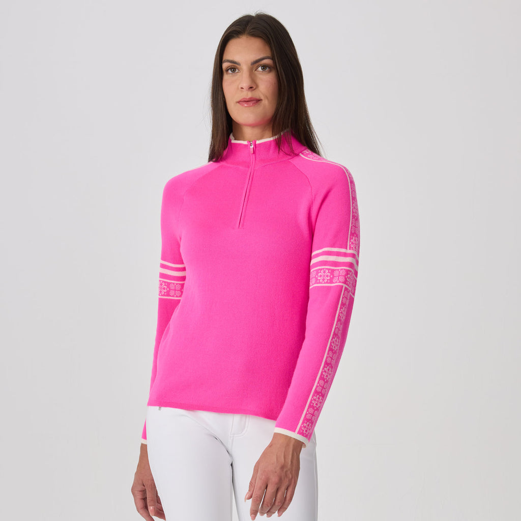 Glacier Zip Neck Sweater