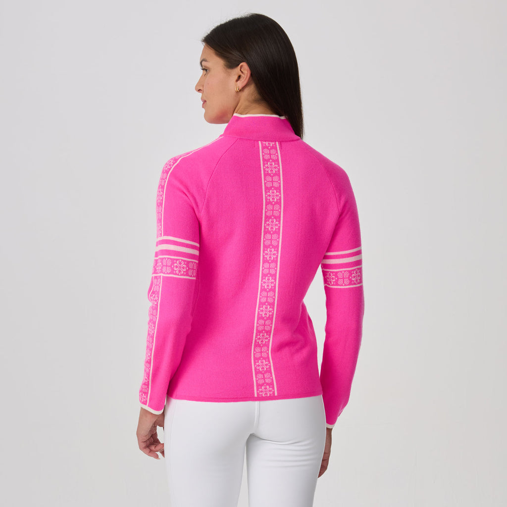 Glacier Zip Neck Sweater