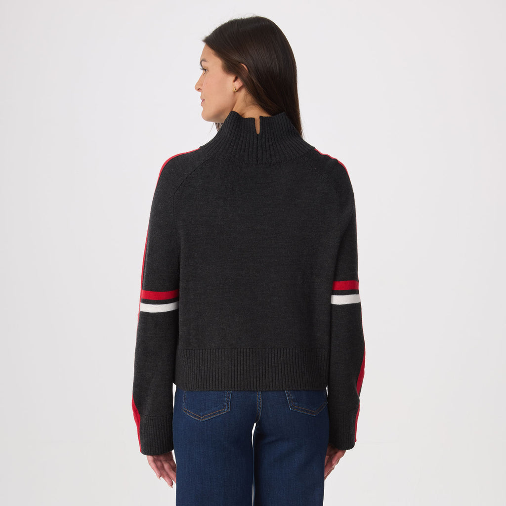Wren Snowflake Mock Neck