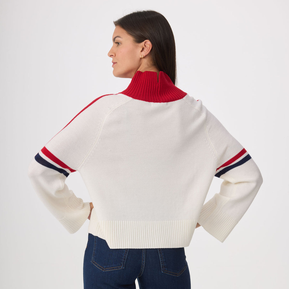 Wren Snowflake Mock Neck