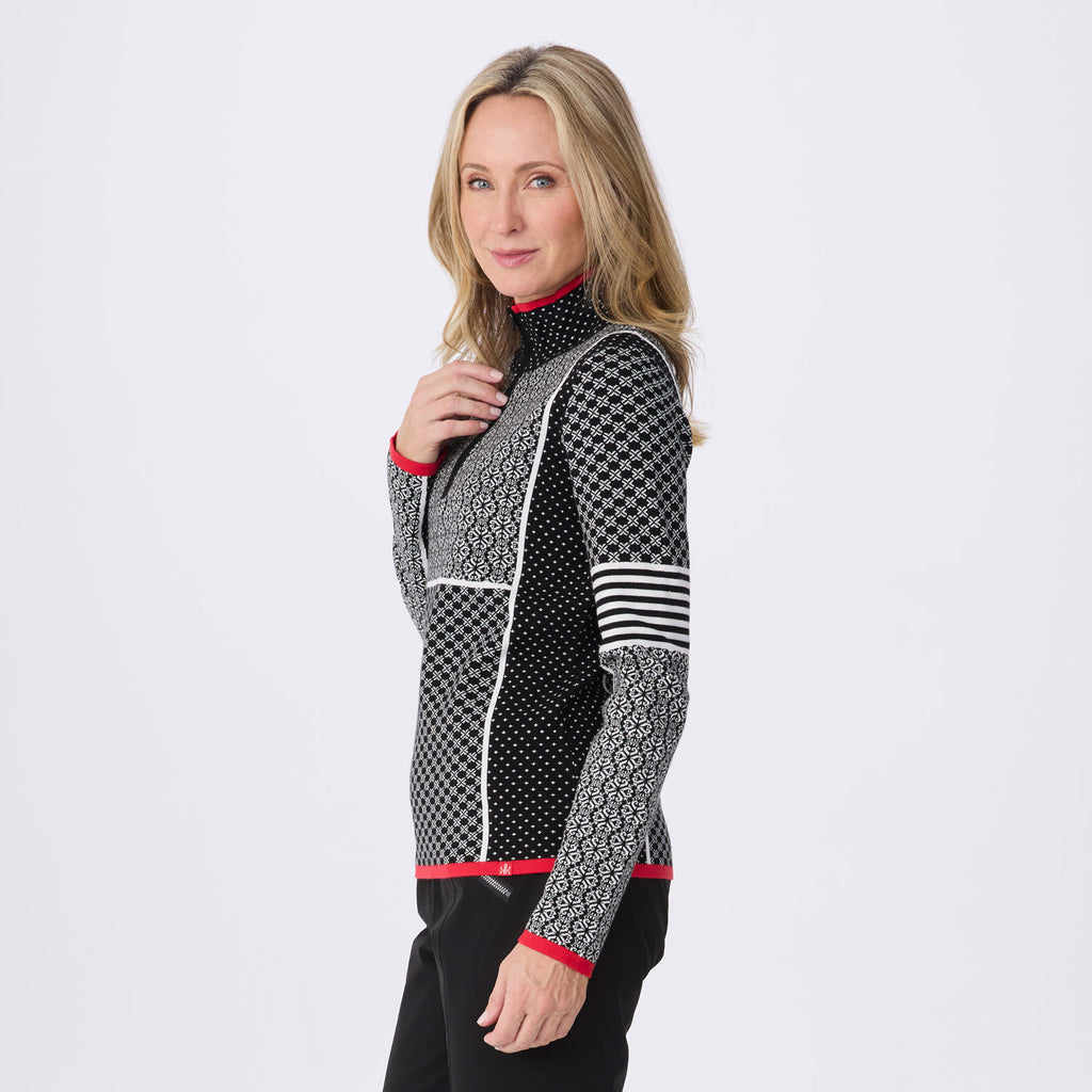 Pow Zip Neck