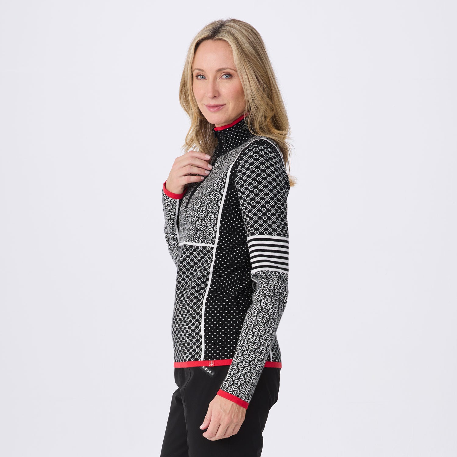 Pow Zip Neck