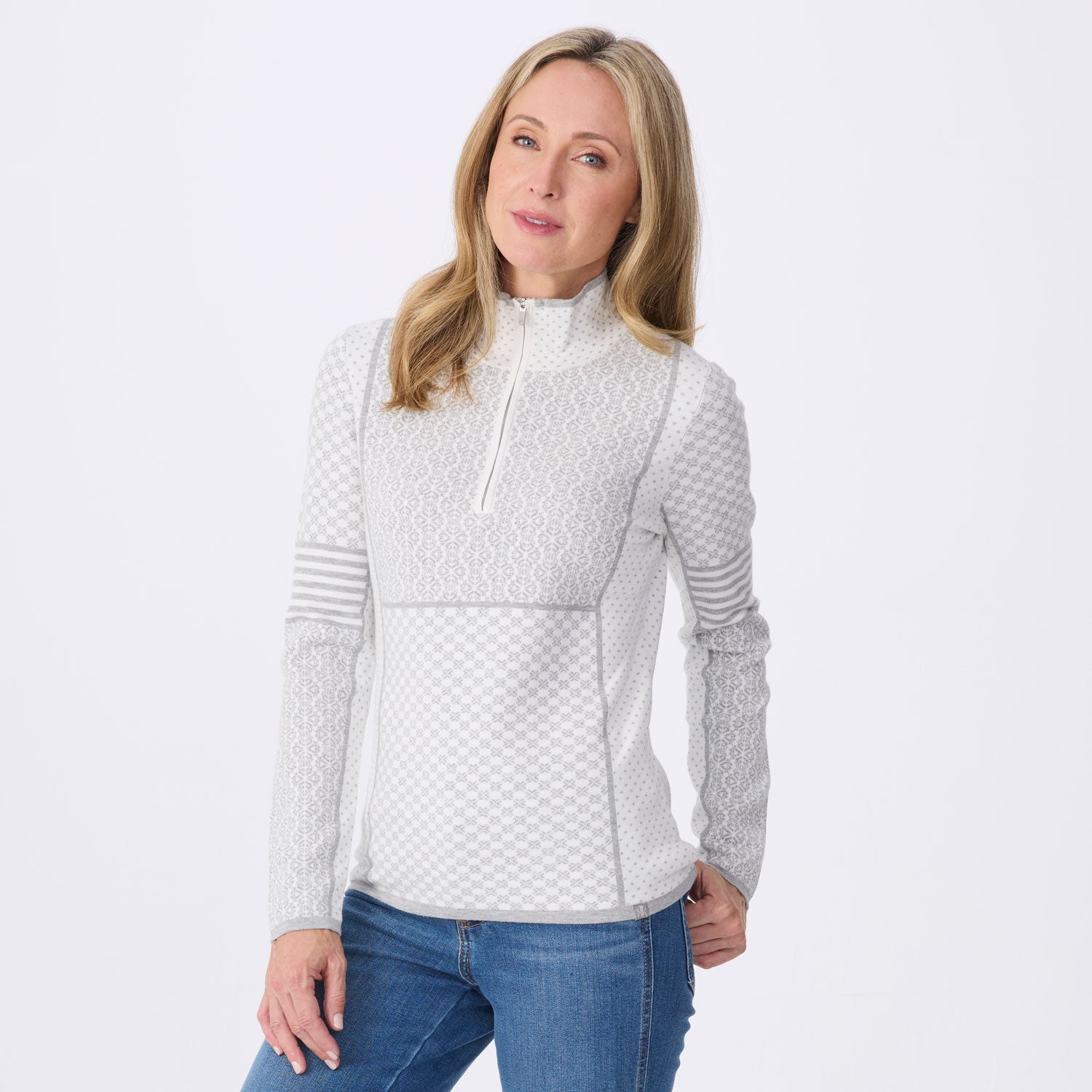 Pow Zip Neck