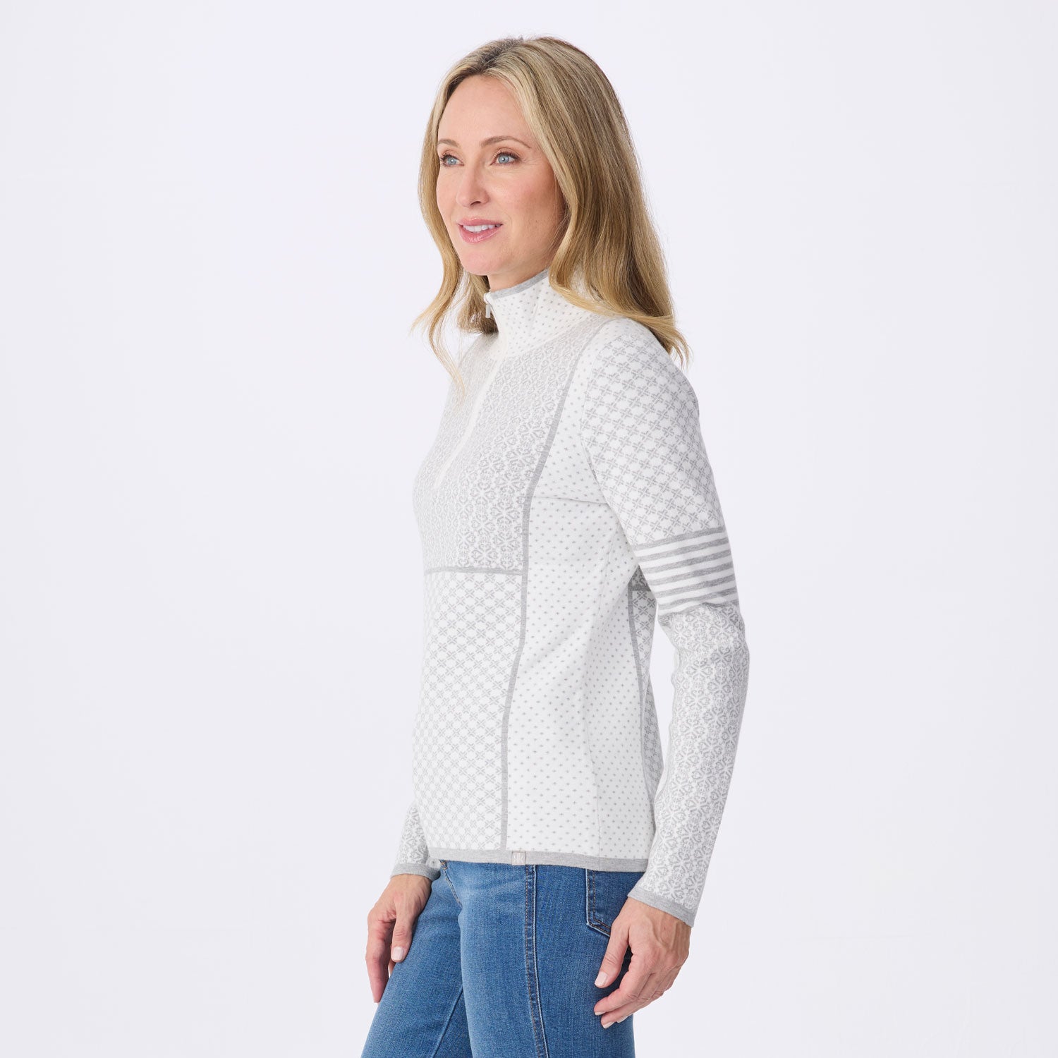 Pow Zip Neck