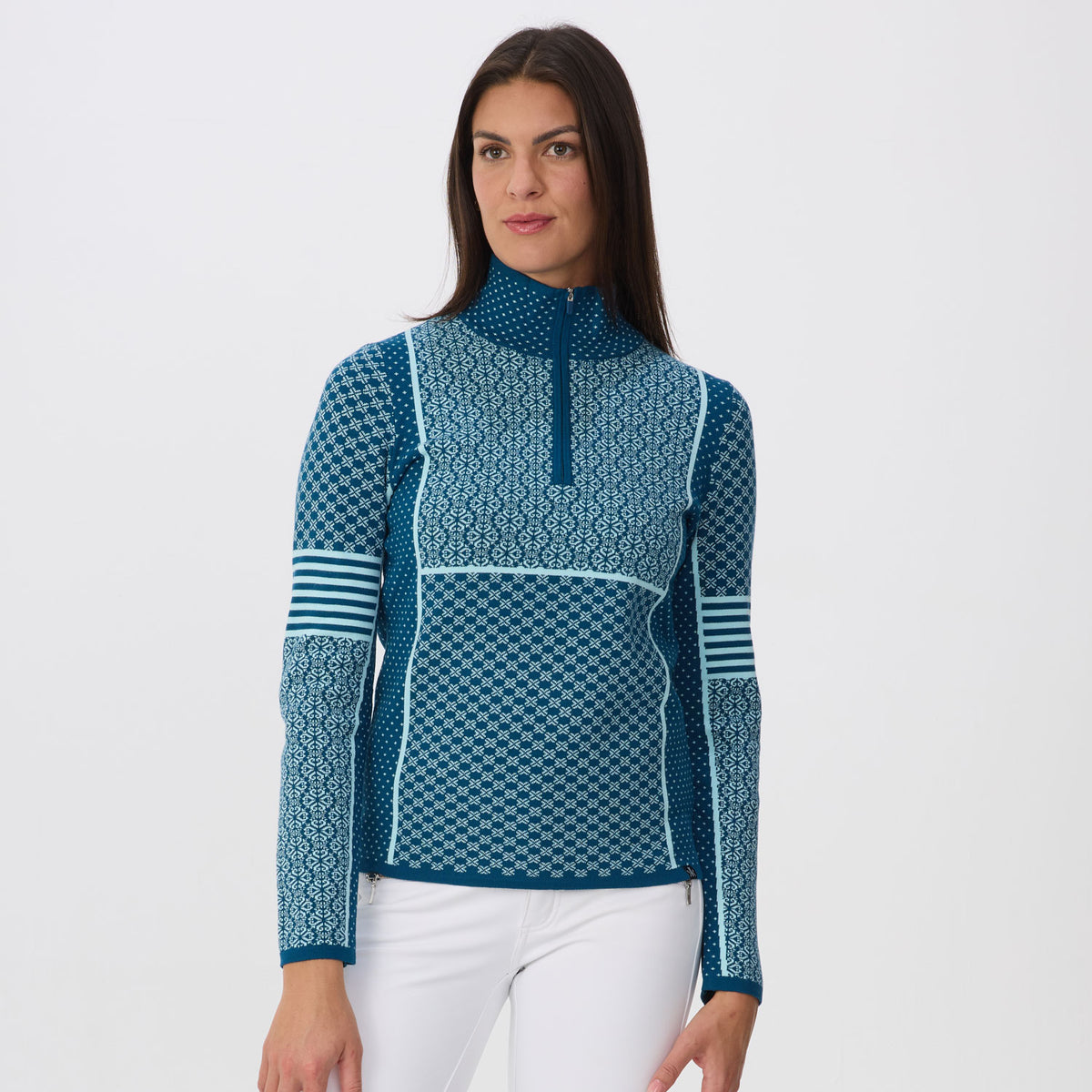 Pow Zip Neck