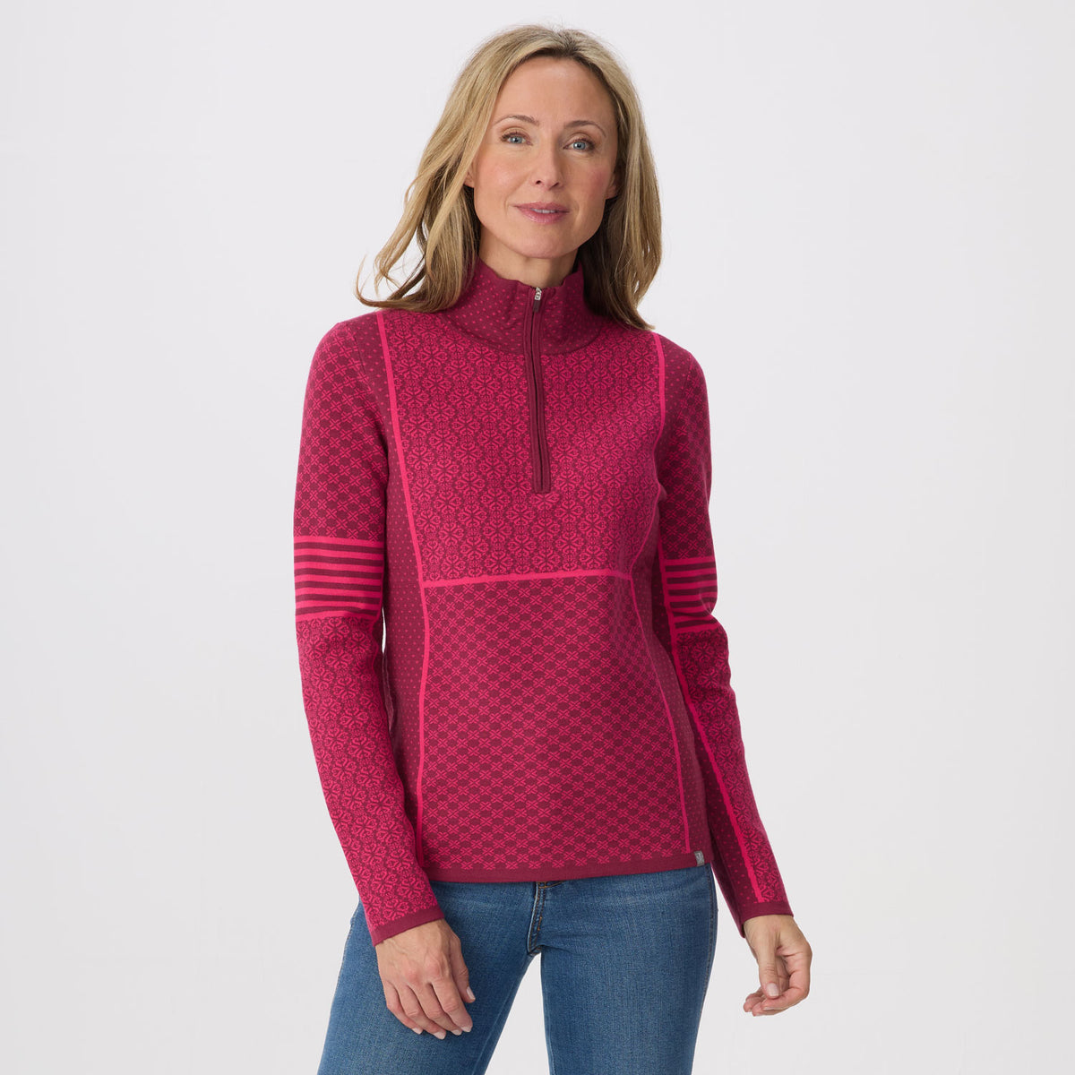 Pow Zip Neck
