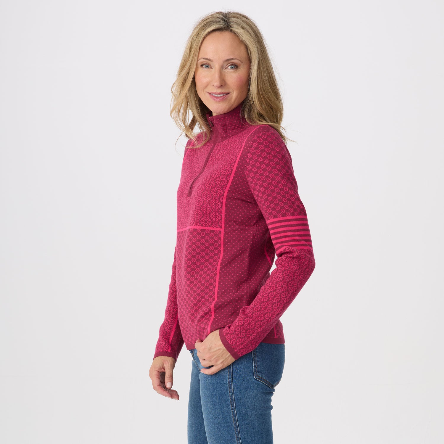 Pow Zip Neck
