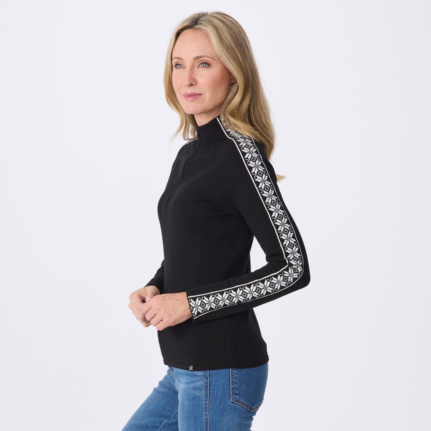 Slalom Zip Neck