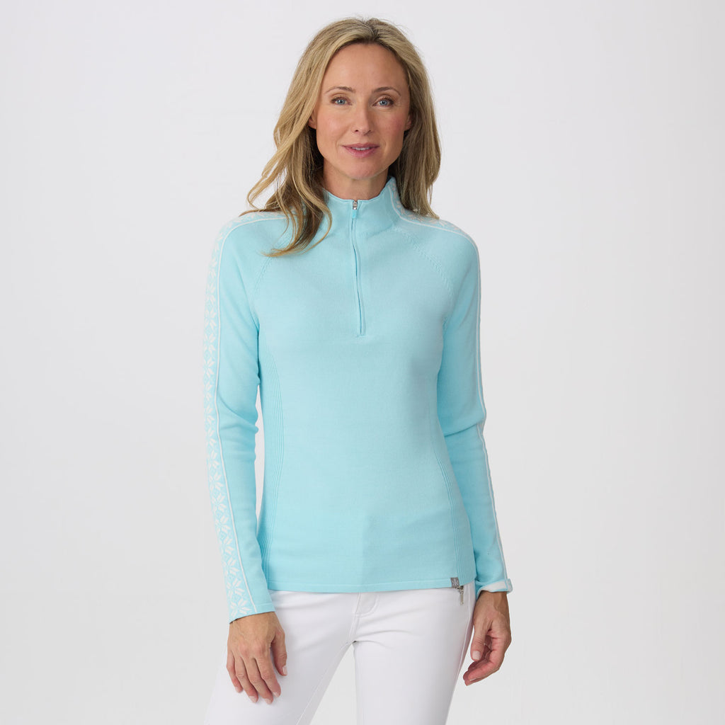 Slalom Zip Neck
