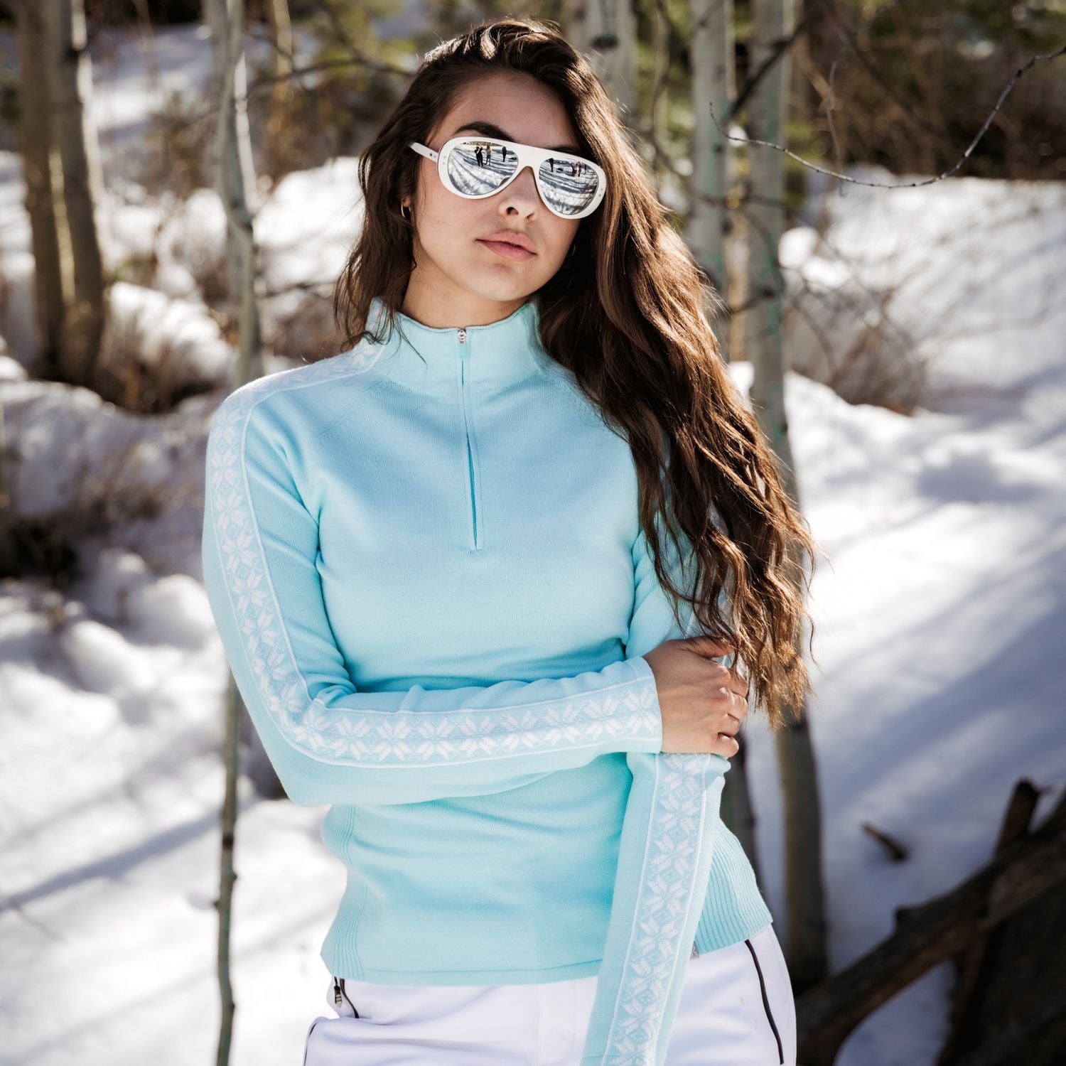 Slalom Zip Neck