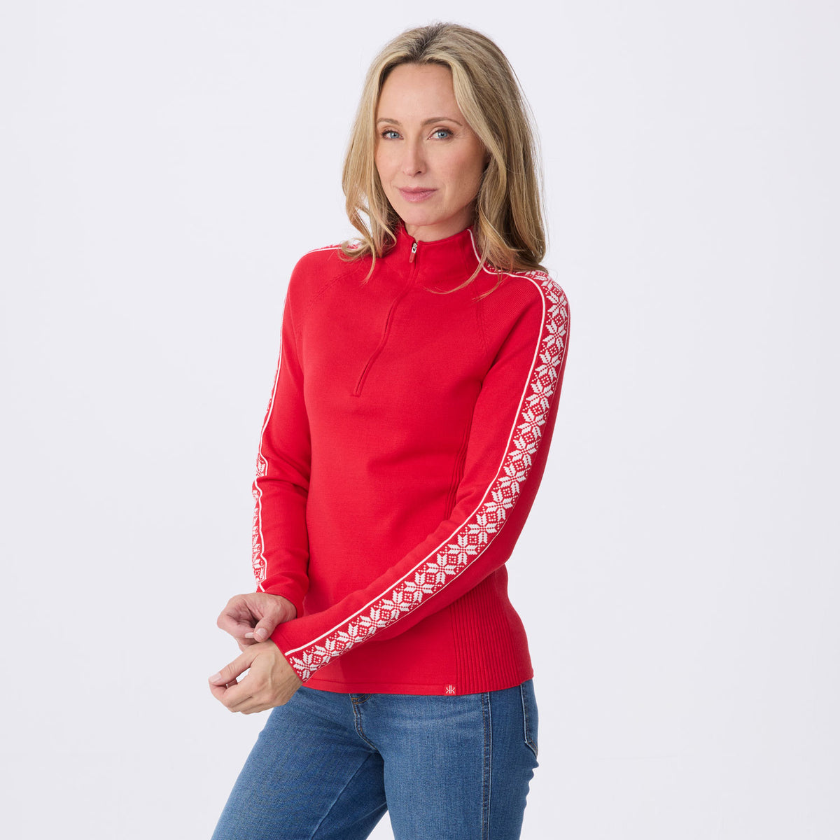 Slalom Zip Neck