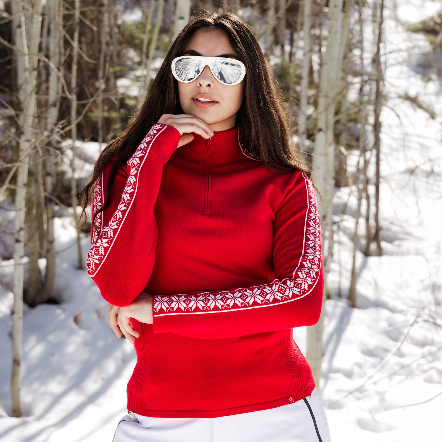 Slalom Zip Neck
