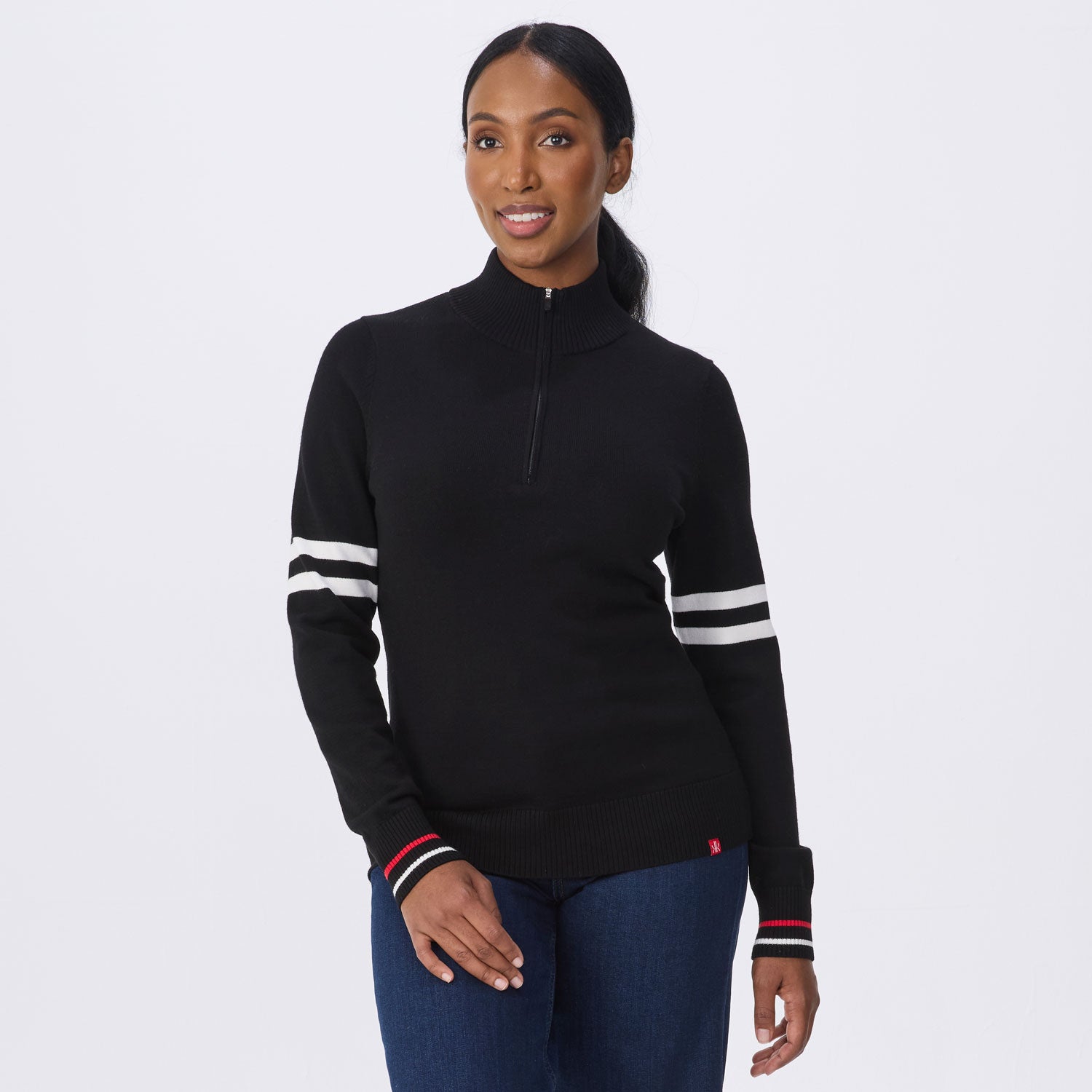 Tessa Zip Neck