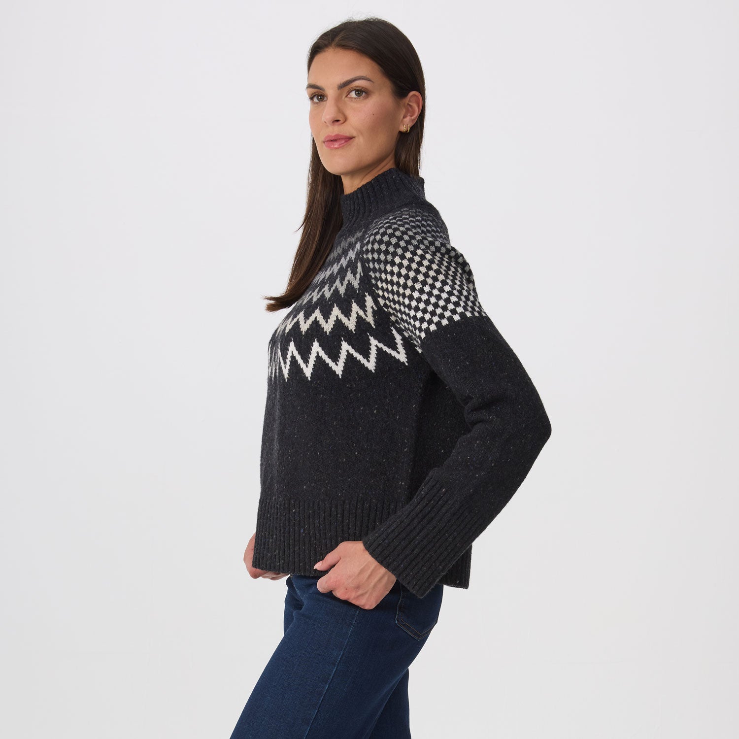 Lara Mock Neck