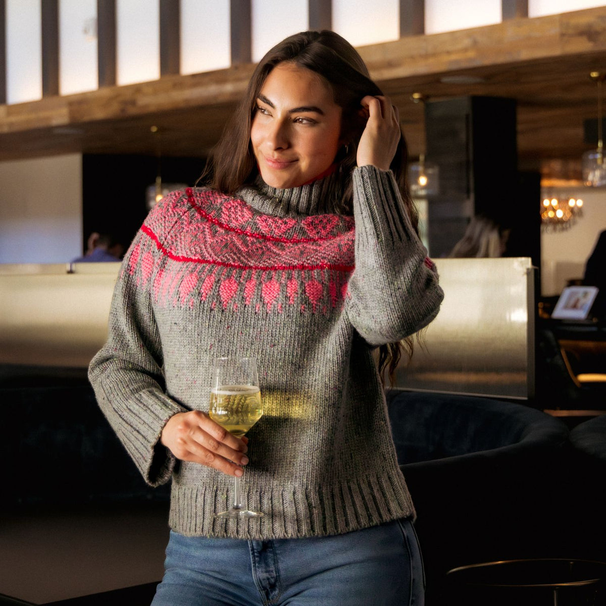 Helena Mock Neck