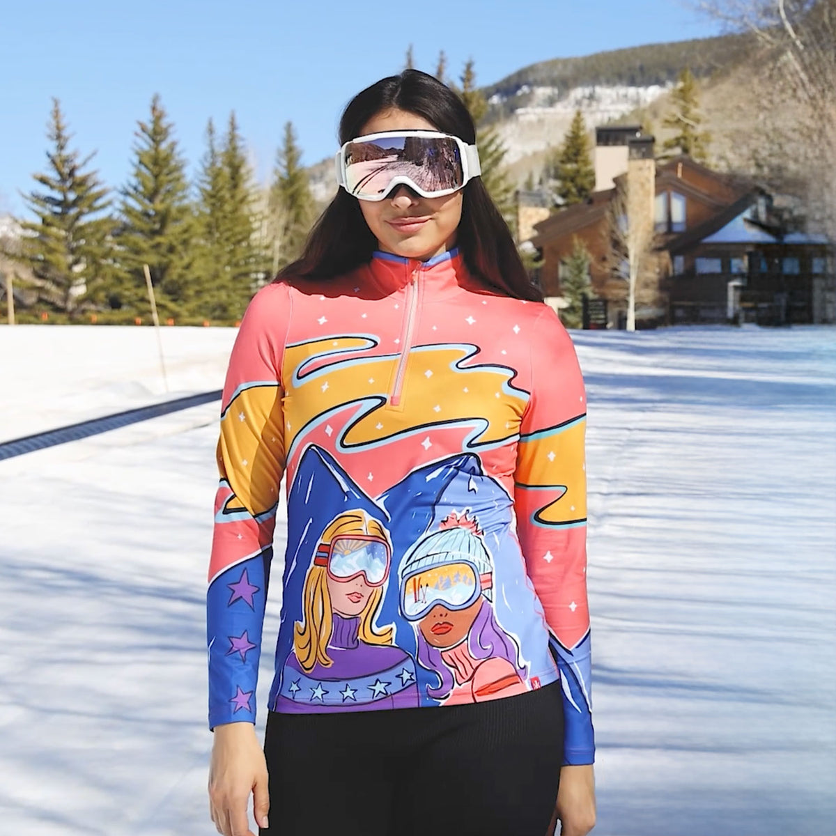 Ski Besties Top
