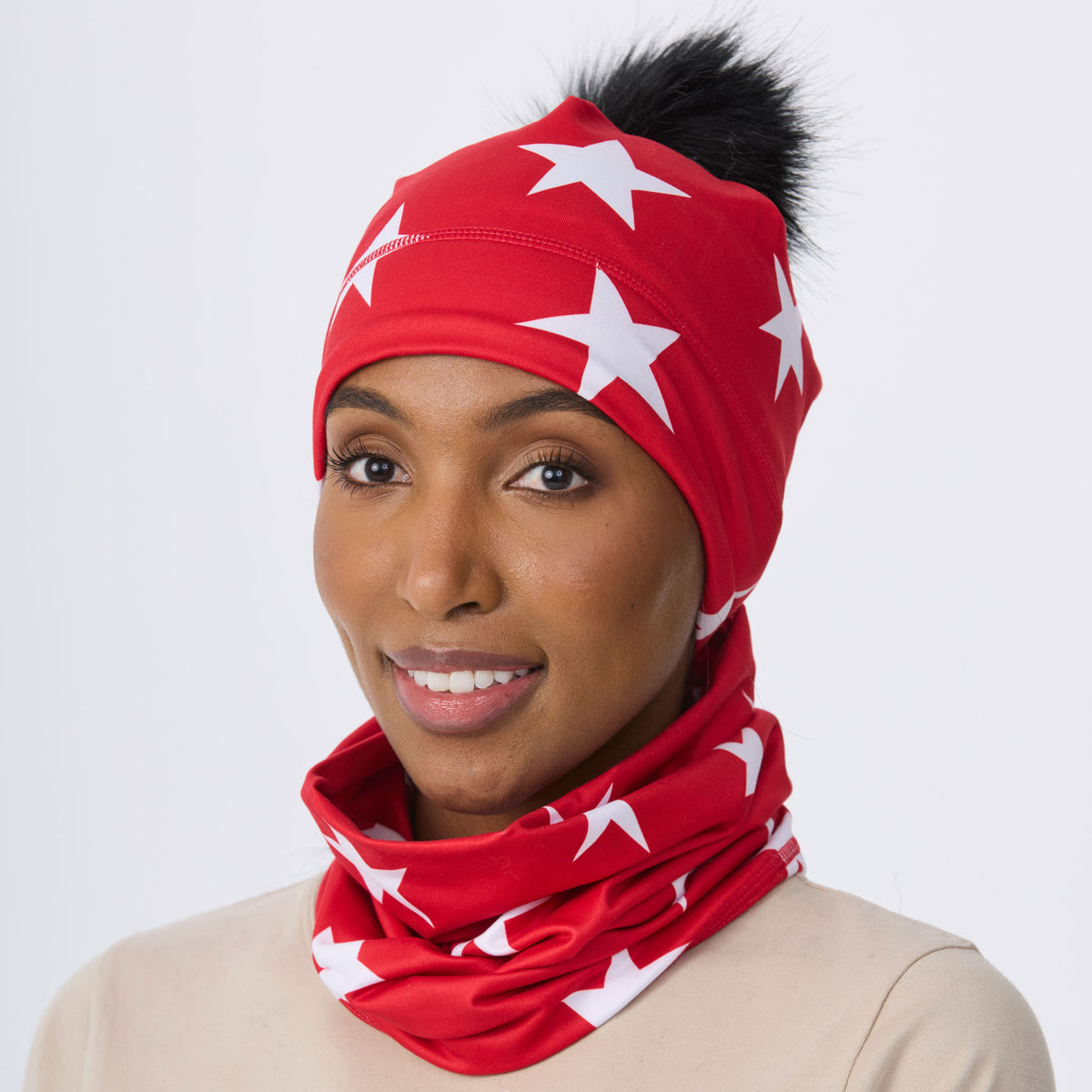 All Over Stars Beanie