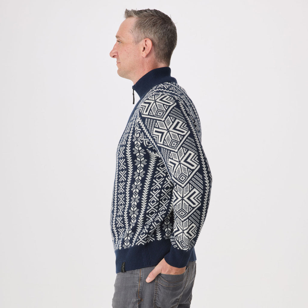 Whiskey Half Zip Sweater