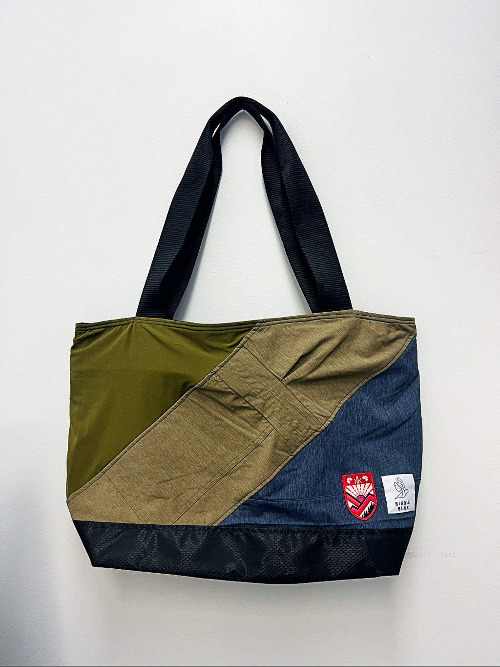 BirdieBlue x Krimson Klover Carry All Tote Forest Color Block