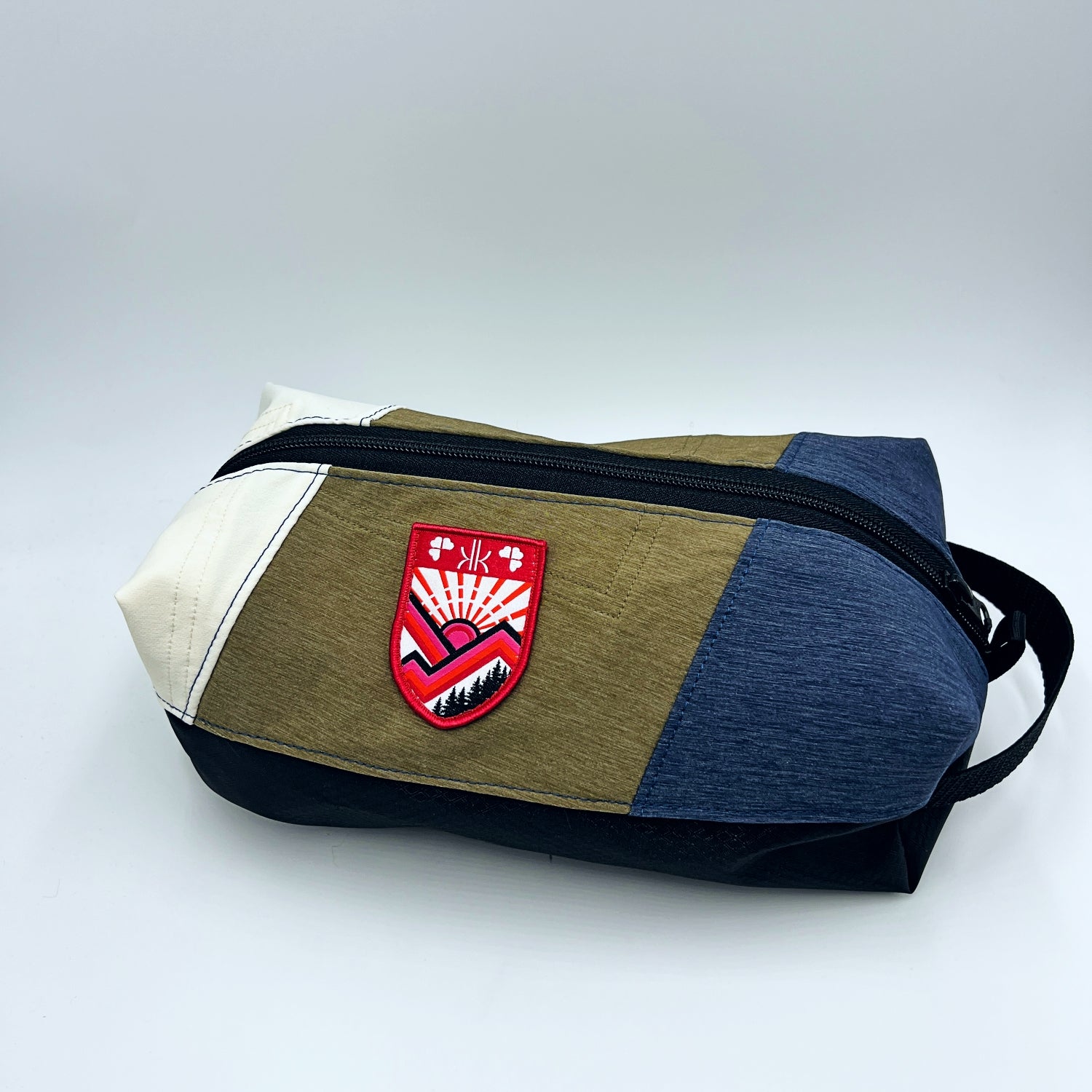 BirdieBlue x Krimson Klover Traveler Bag Forest Denim Color Block