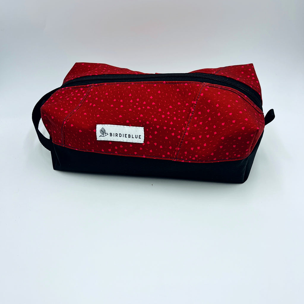 BirdieBlue x Krimson Klover Traveler Bag Sangria Flecks