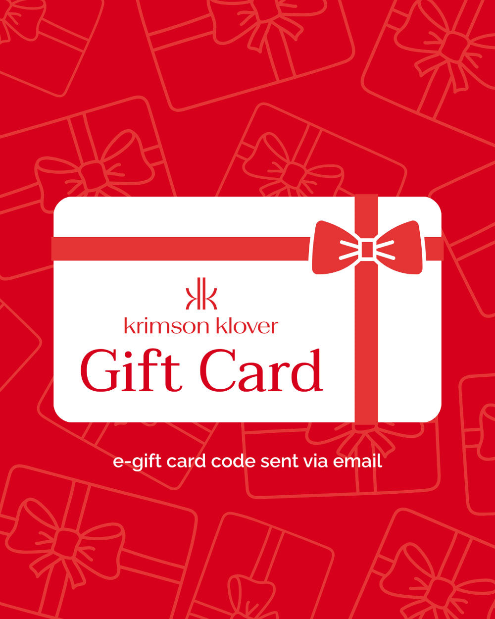 Krimson Klover Gift Card $100