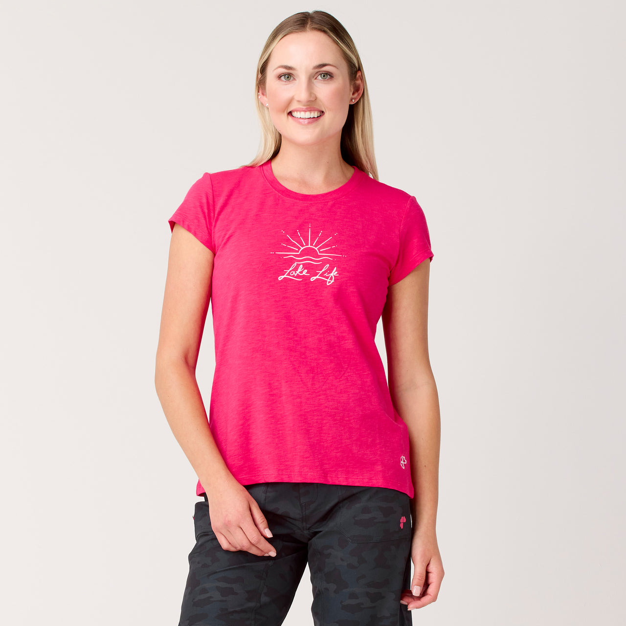 Aila Graphic Short Sleeve Top