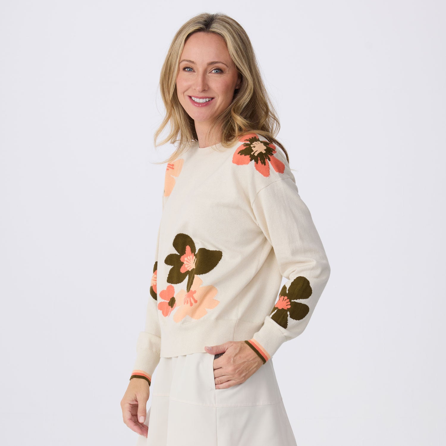 Blossom Floral Sweater