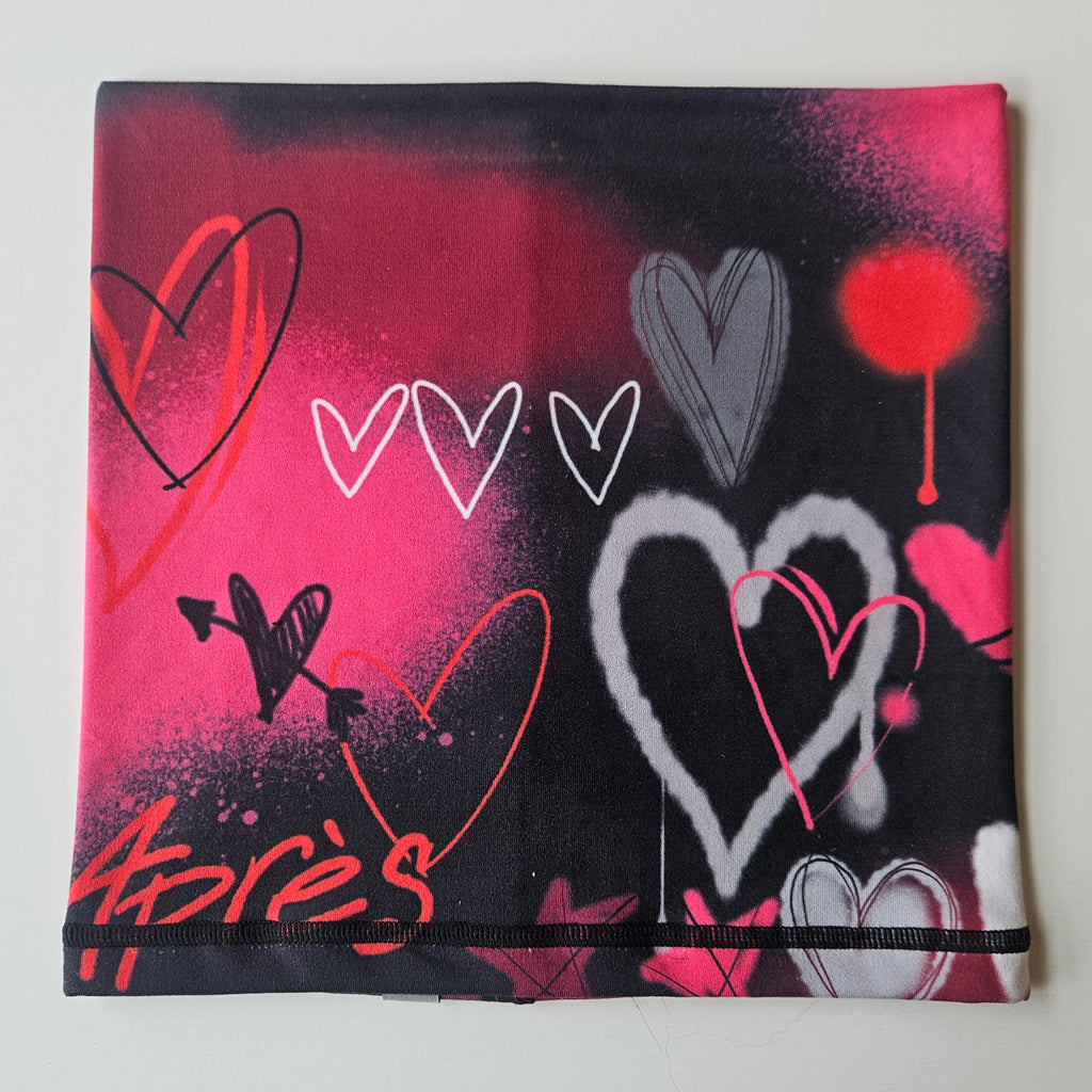 Graffiti Girls Illustrated Neck Gaiter