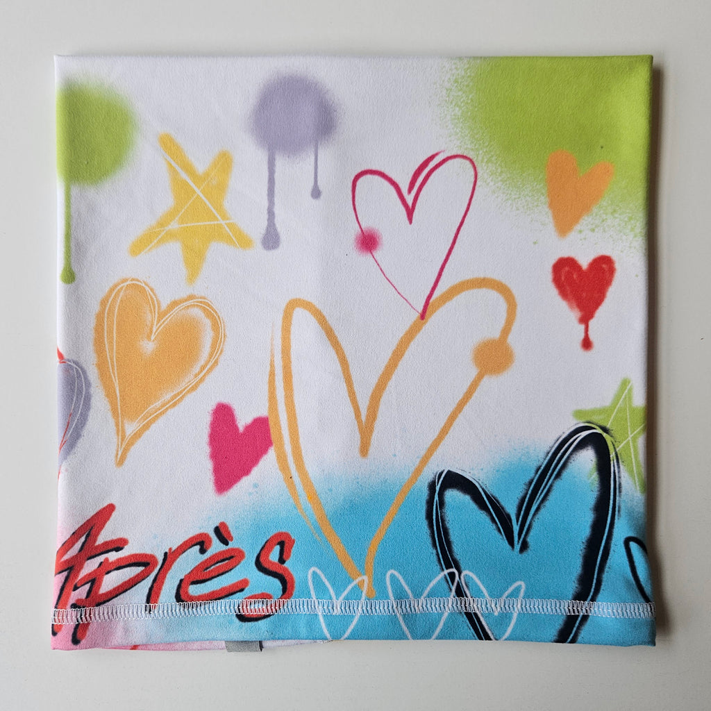 Graffiti Girls Illustrated Neck Gaiter